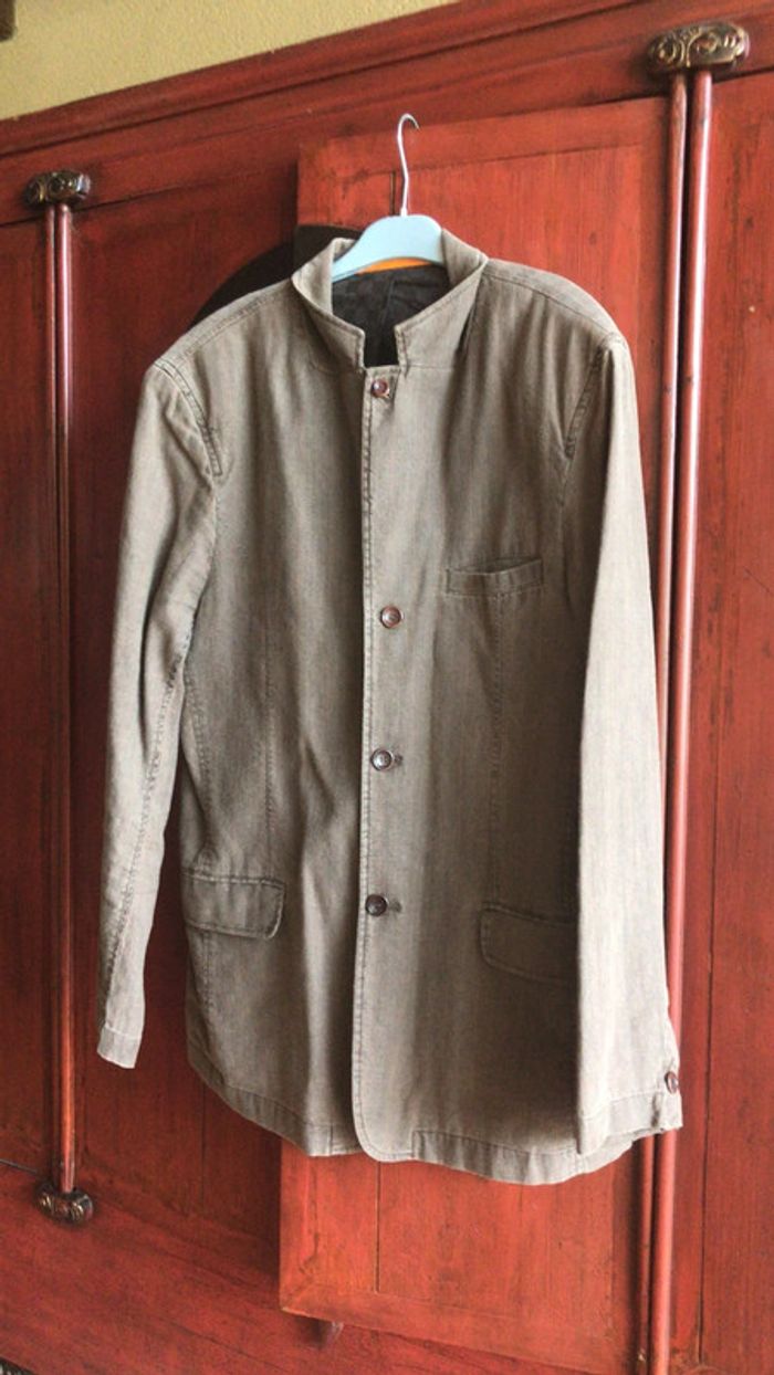 Veste New man marron - photo numéro 3