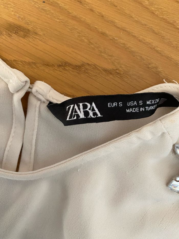 Zara Blouse blanche Taille 36 - photo numéro 5