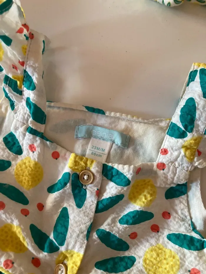 Robe citron 23 mois Obaïdi - photo numéro 7