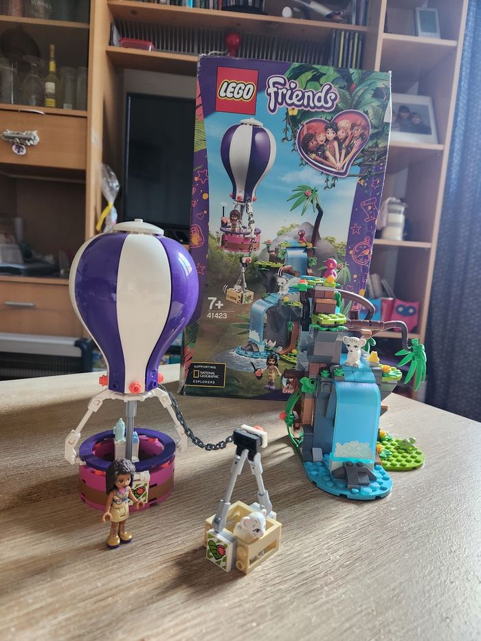 LEGO Friends 41423 – Sauvetage des tigres en montgolfière 🎈🐯