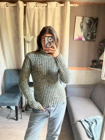 Pull laine vintage montagne y2k 2000yer