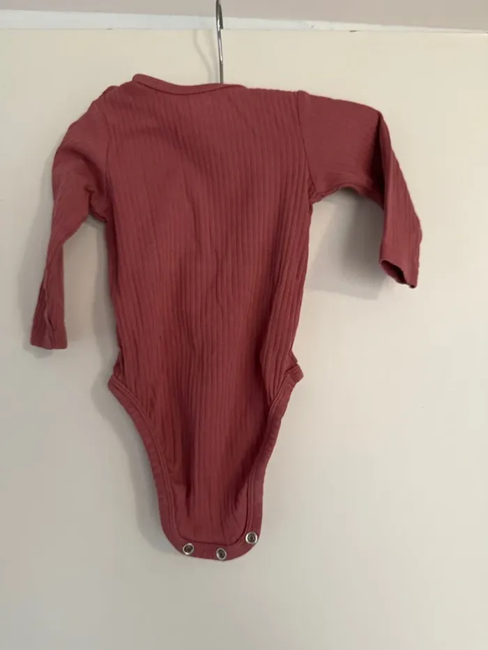 Body manches longues fille h et m 1/3 mois - photo numéro 3