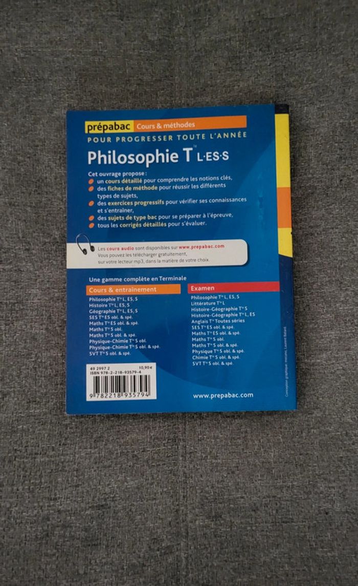 🟣 Prépabac Philosophie Bac ES 🟣 - photo numéro 2