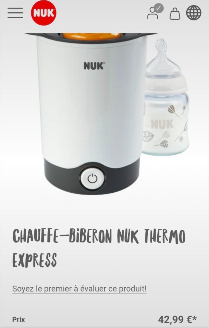 Chauffe-Biberon NUK Thermo Express - Ultra Rapide & Pratique - photo numéro 4