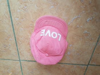Casquette bébé fille 6-12 mois (45 cm) rose Kiabi