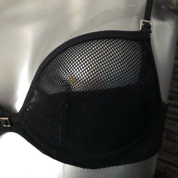 Soutien gorge noir résille 85 B Dim