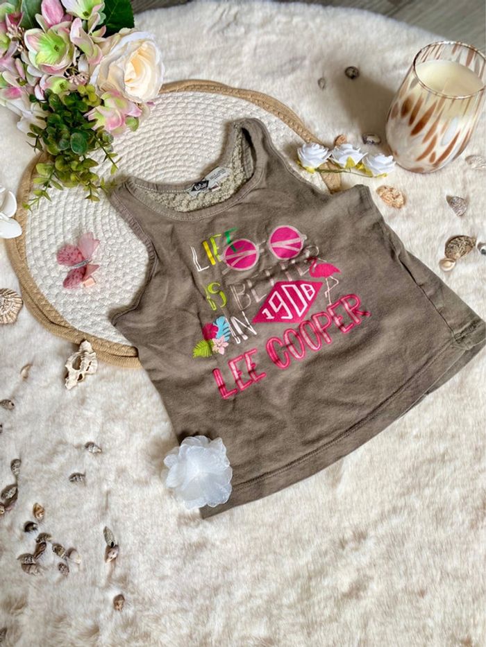 💛Débardeur fille Lee Cooper - Taille 6 ans 💛