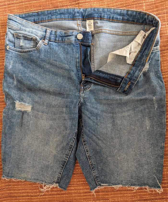 Pantacourt en jean homme H&M taille L - photo numéro 3