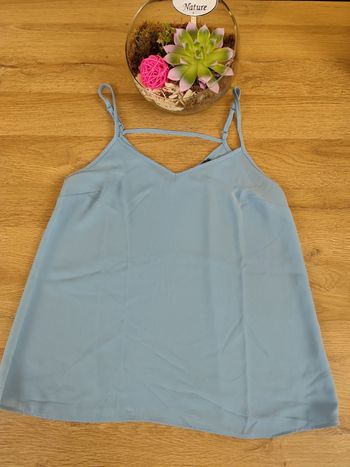 Débardeur bleu