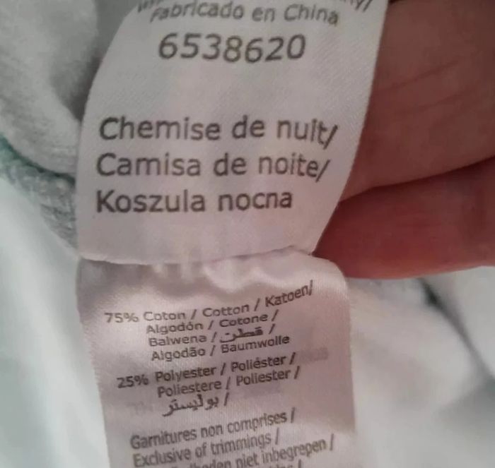 Robe de chambre, peignoir,  couleur bleu ciel, taille M - Marque Etam - photo numéro 7