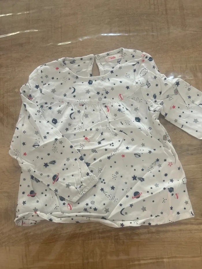 Blouse bébé fille