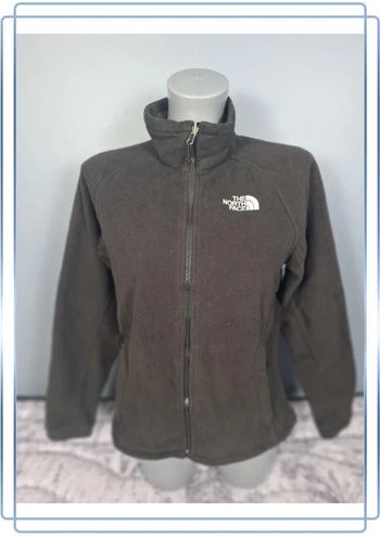 Veste polaire full zip the north face femme / taille S / noire / logo brodé