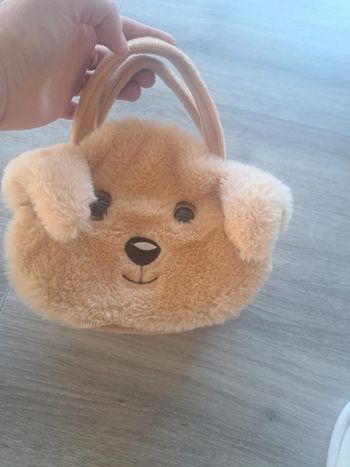 Sac a main doudou chien enfant