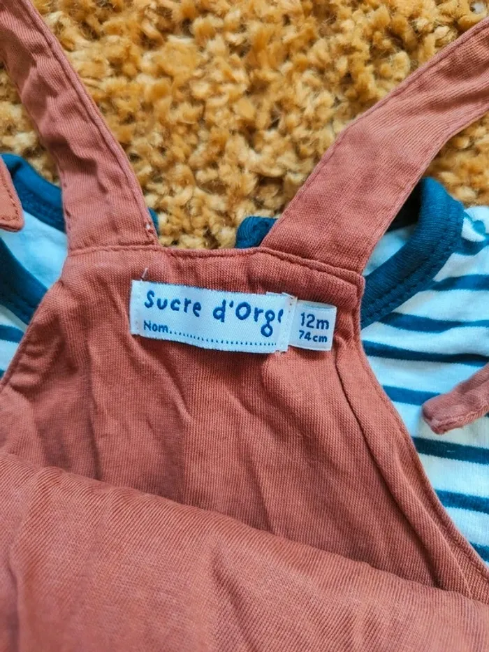 Ensemble salopette et Tee-shirt manches longues - photo numéro 3