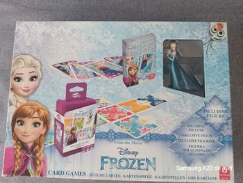Jeux de carte disney frozen ,reine des neiges