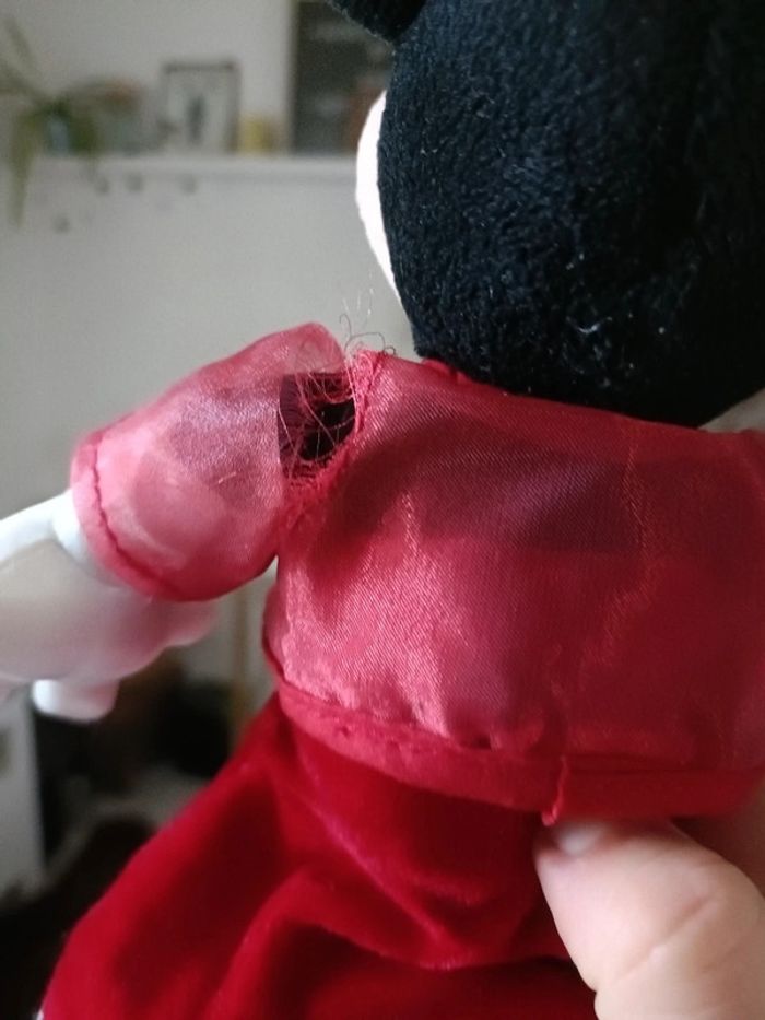 Peluche Minnie robe de soirée rouge - photo numéro 10