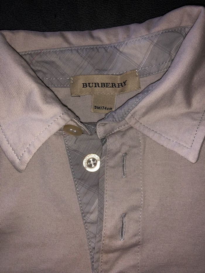 T-shirt polo burberry - photo numéro 3
