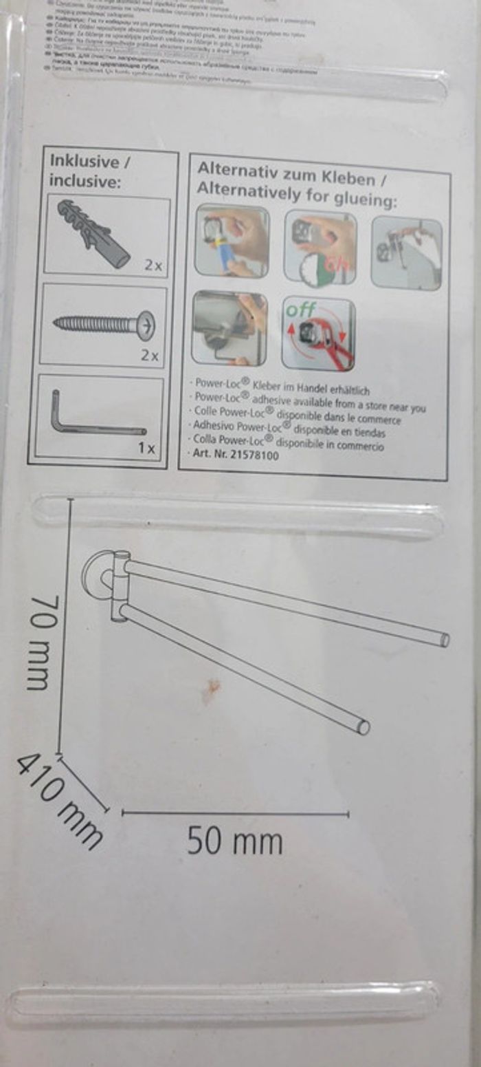 porte serviette neuf - photo numéro 3