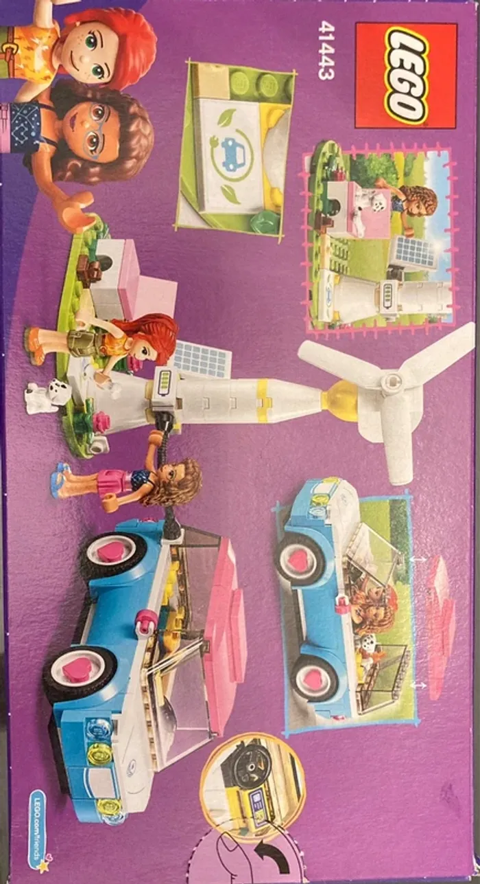 Lego Friends 41443 - La voiture électrique d’Olivia - photo numéro 2