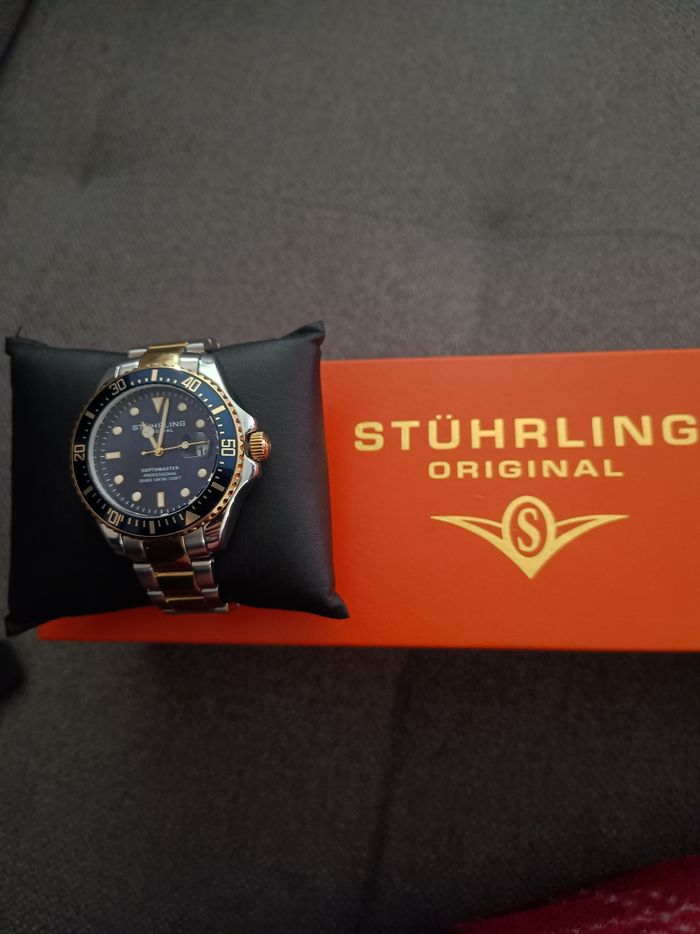Magnifique montre suisse quartz stuhrling - photo numéro 8