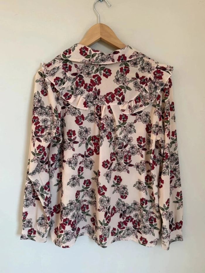 Blouse fleurie volant Johanna - photo numéro 2