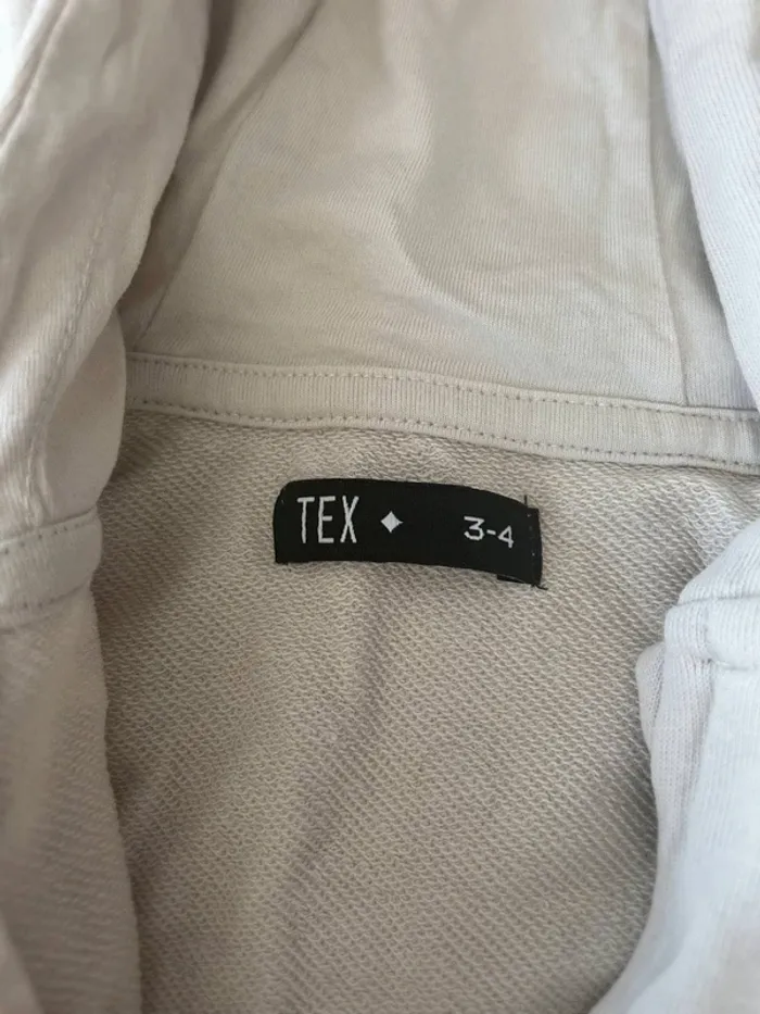 Veste légère beige crème taille 3/4 ans - photo numéro 2