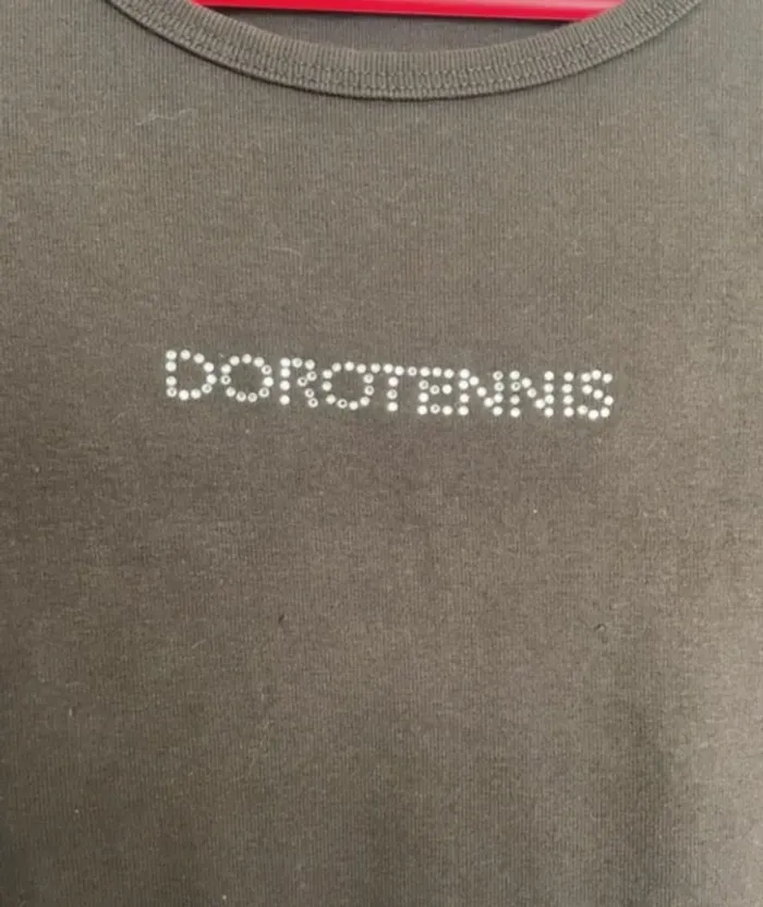 T-shirt en coton femme Dorotennis - photo numéro 4