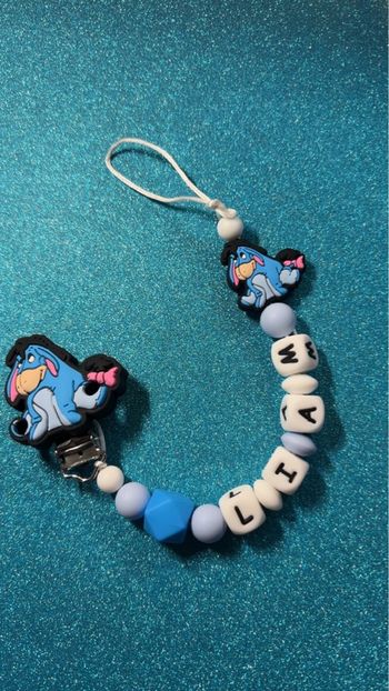 Attache tétine Disney personnalisé