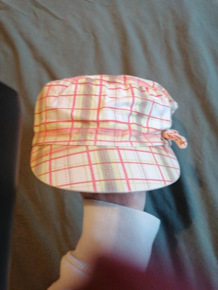 Casquette à carreaux 51cm 2/3 ans - photo numéro 3