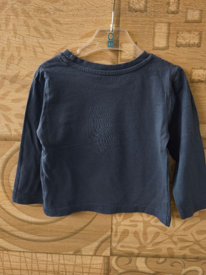 Haut manches longues Be brave little bear - photo numéro 2