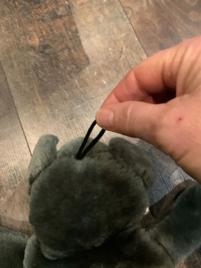 Peluche souris range pyjama ou bouillotte - photo numéro 6