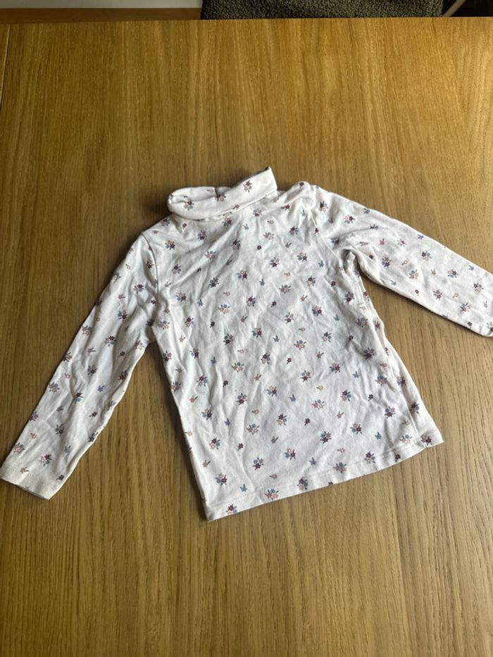 Tee shirt col roulé