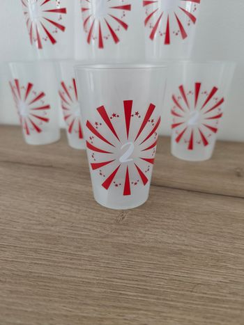 Gobelets anniversaire mariage baptême