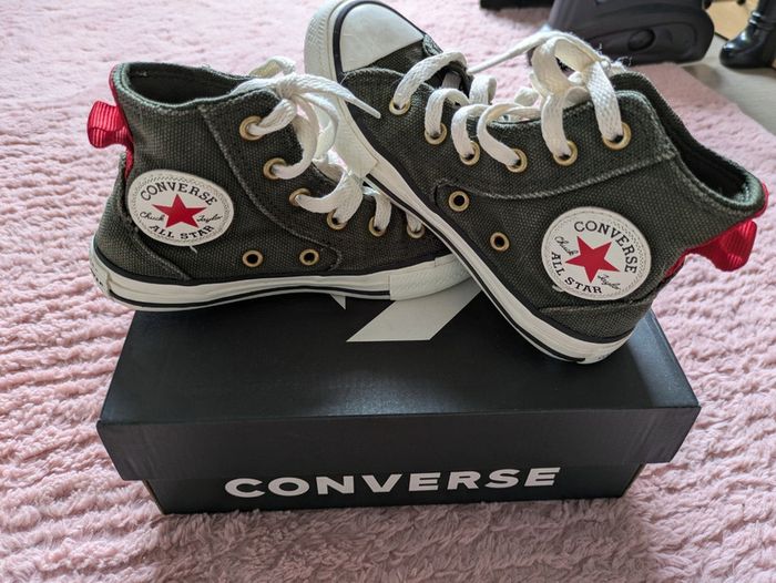 Converses kaki 28 - photo numéro 4