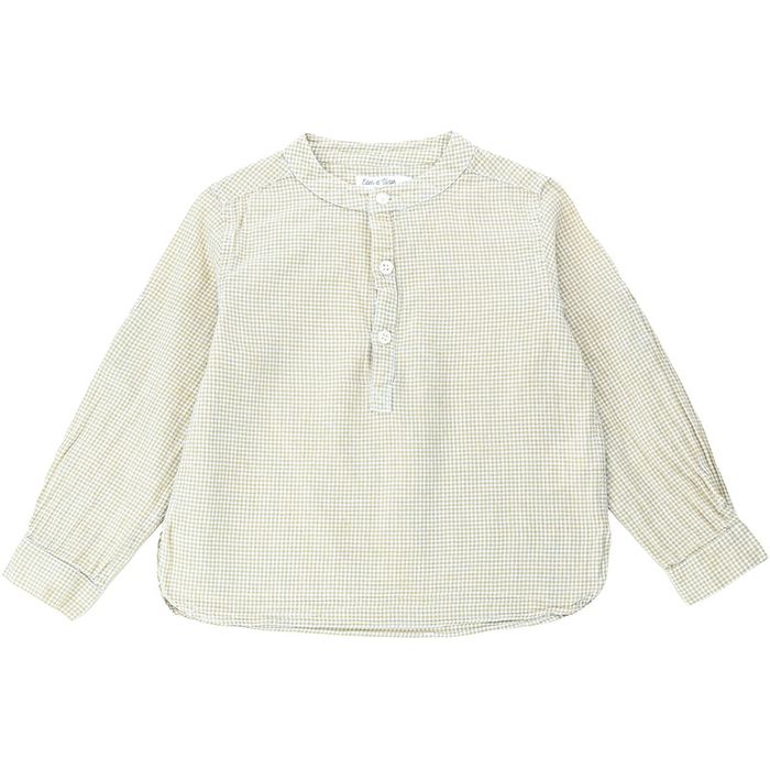 Chemise à manches longues 24 mois en coton Eden et Victor