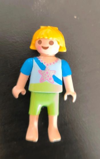 Playmobil enfant plage