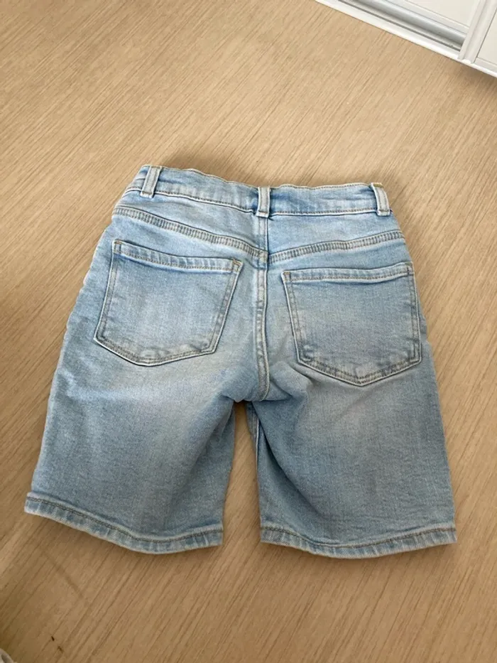 Bermuda short en jean 6 ans - photo numéro 2