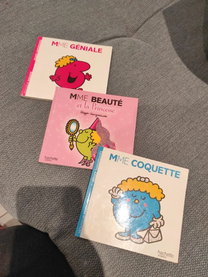 Lot 3 livres madame comme neuf