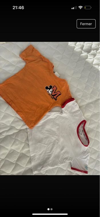 T-shirt zara 12-18 mois