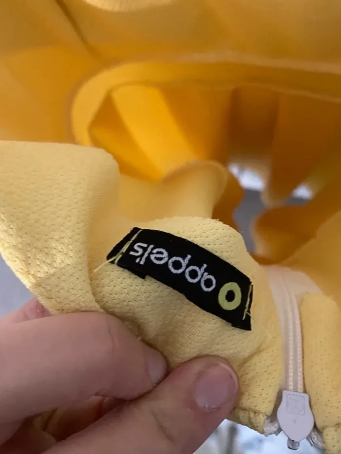 Robe à bretelles courtes jaune femme appel’s M/L - photo numéro 3