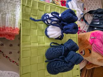 Chaussons de bébé fait main
