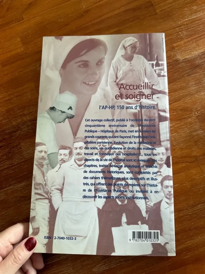 Livre accueillir et soigner 150 ans d’histoire - photo numéro 3
