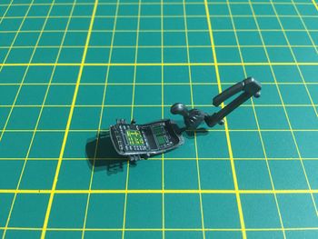 Console intérieur pièce détachée miniature Bburago burago Porsche 996 Turbo 1/18 1/18e 1/18eme #A68