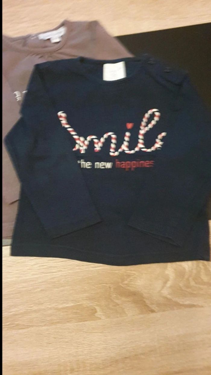 Lot de 5 tee-shirts manches longues 18 mois - photo numéro 9