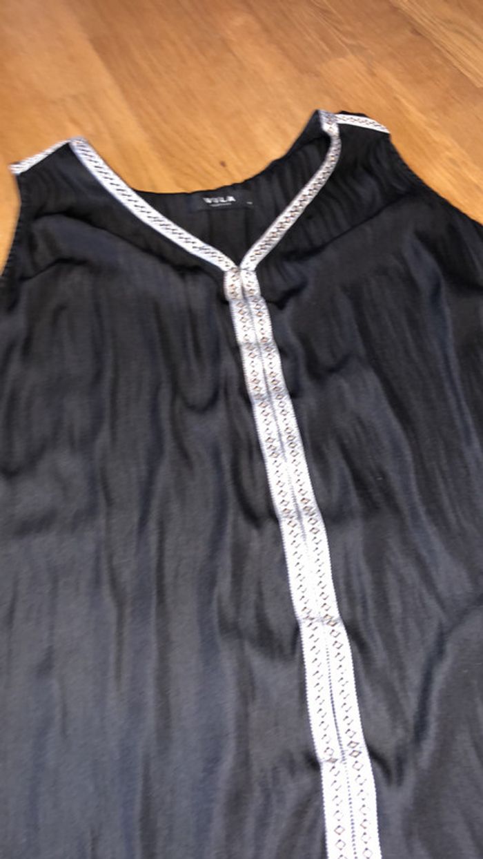 Haut fluide noir taille m - photo numéro 2