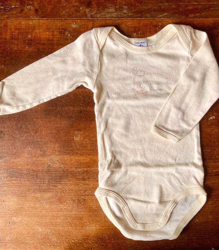 Lot de 3 bodies ML 18 mois Petit Bateau absorba - photo numéro 3