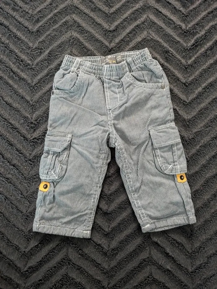 Lot de 2 pantalons T9mois - photo numéro 2