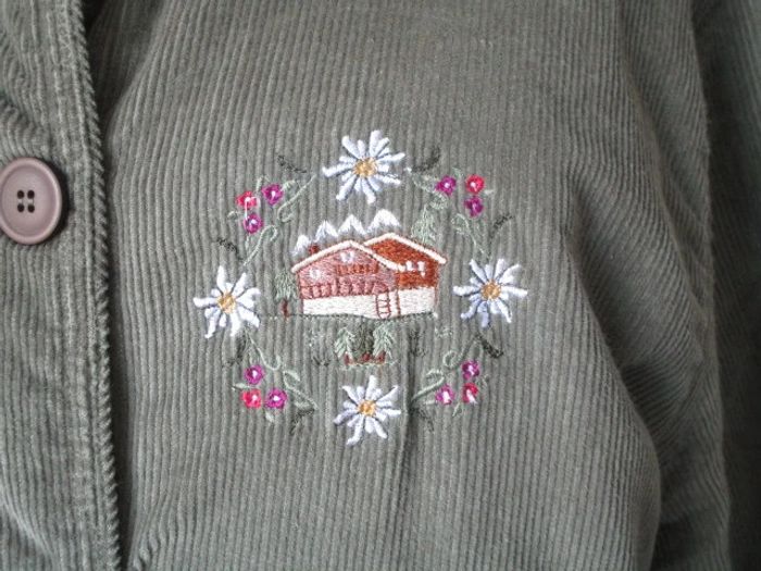 Manteau kaki vintage 42 TBE - photo numéro 3
