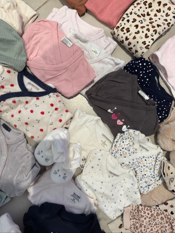 Lot vêtements bébé fille - Taille 3 mois - photo numéro 4
