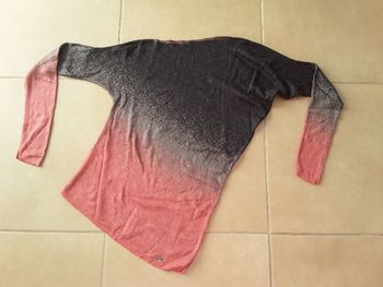Pull tunique asymétrique femme 36 LPB TBE